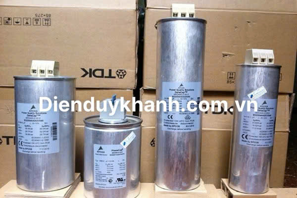 Tụ bù EPCOS 3P DELTACAP MKP 440v 10kVAR 50Hz